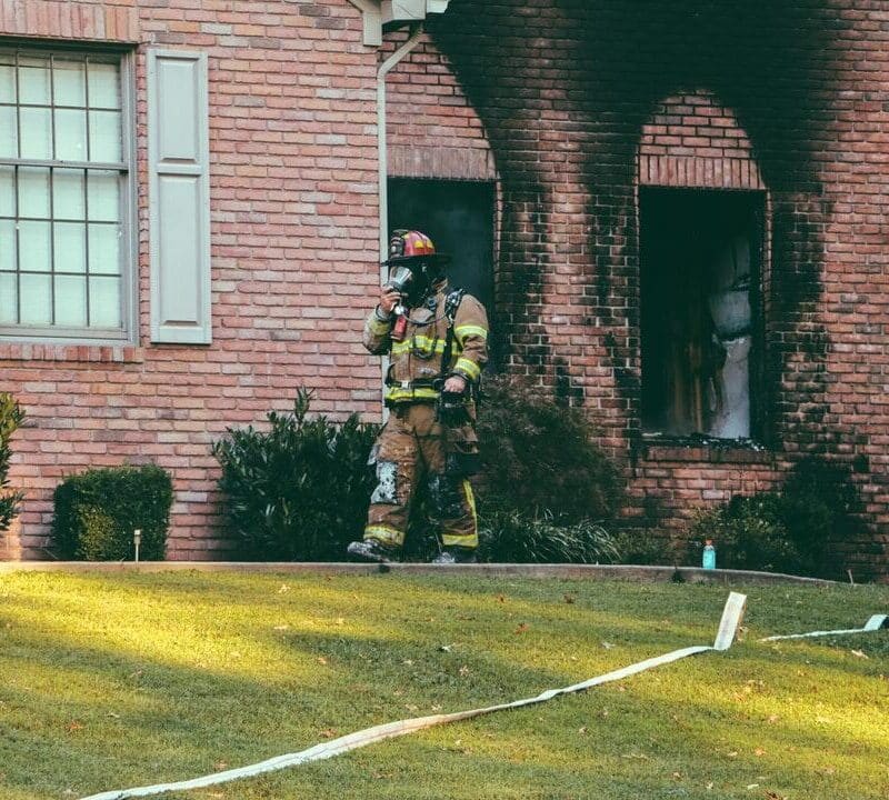 fire damage restoration
